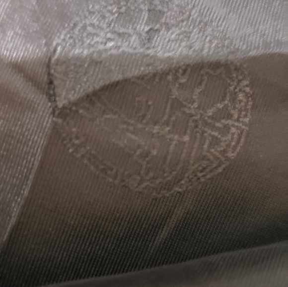 Versace skirt size 8 geometric pattern circles blue, gold black - Picture 4 of 9